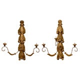 Pair of Italian  Fruit Swag Appliques