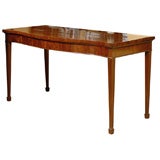 George III Period Mahogany Serving Table