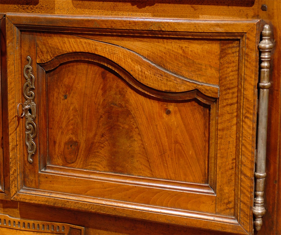 19th Century French Walnut Buffet a Deux Corps 5