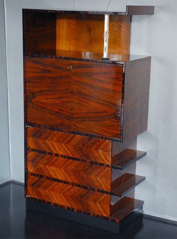 Hungarian Art Deco/Modernist bookcase