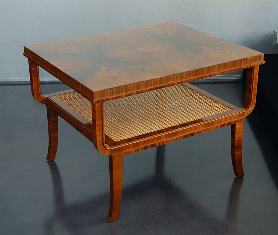 Hungarian Art Deco occasional table by Gyula Kaesz In Excellent Condition In Beverly Hills, CA