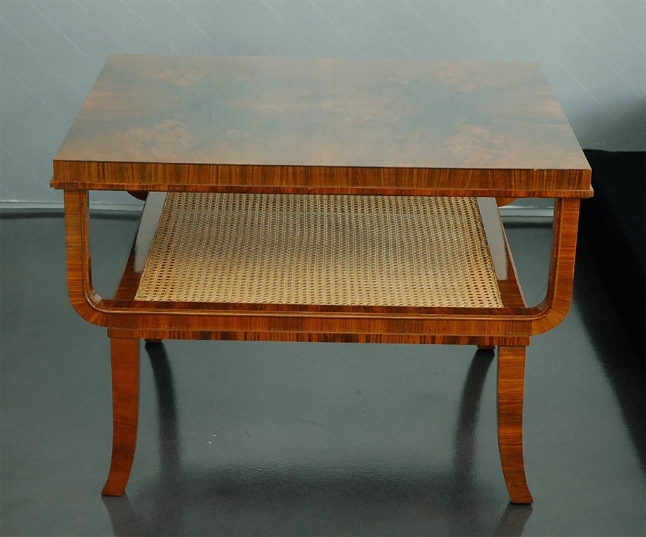 Mid-20th Century Hungarian Art Deco occasional table by Gyula Kaesz
