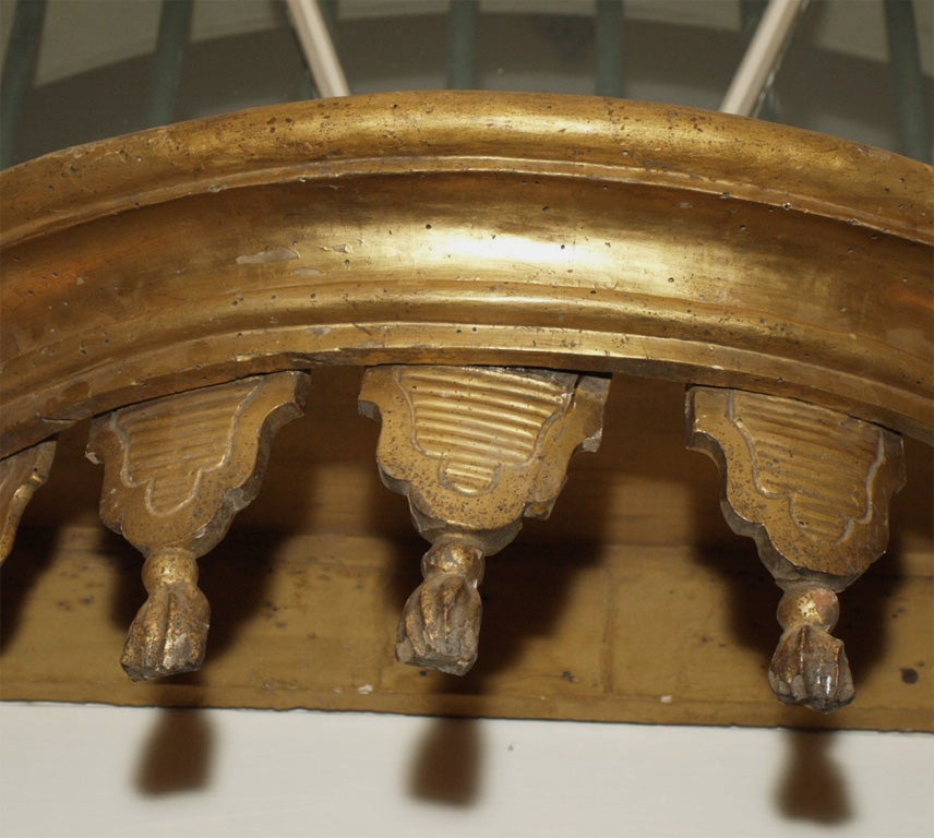 Italian Tuscan bed corona/
