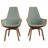 Pair of Giraffe Chairs by Arne Jacobsen