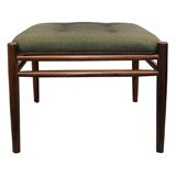 Reversible Rosewood Ottoman / Side Table