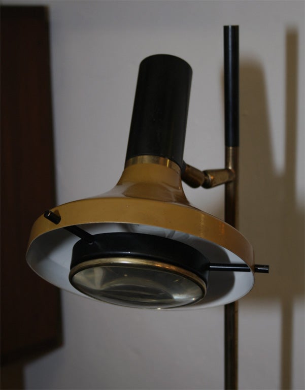 Mid-Century Modern Lumi Desk Lamp Designed by Oscar Torlasco For Sale