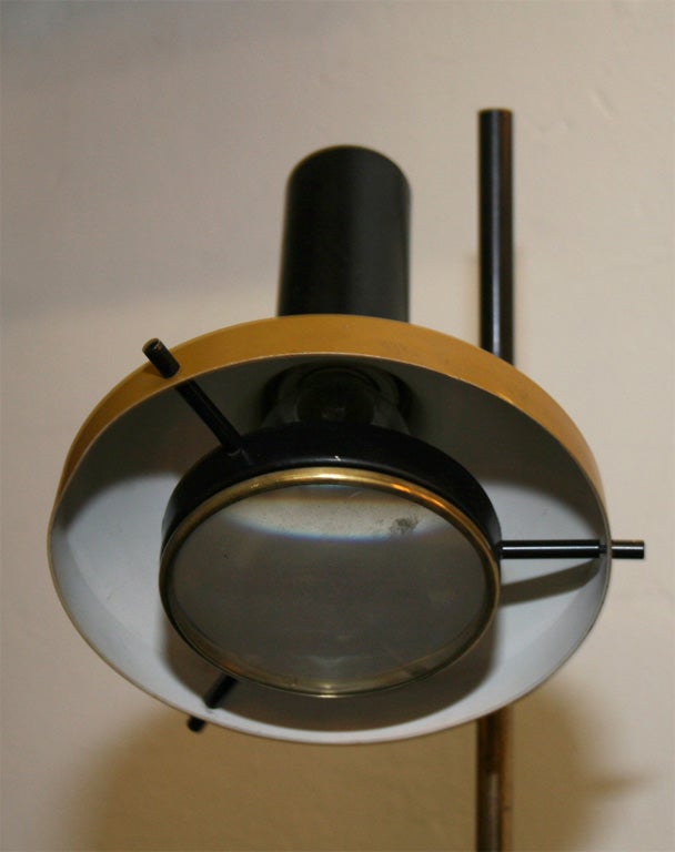 Mid-20th Century Lumi Desk Lamp Designed by Oscar Torlasco For Sale