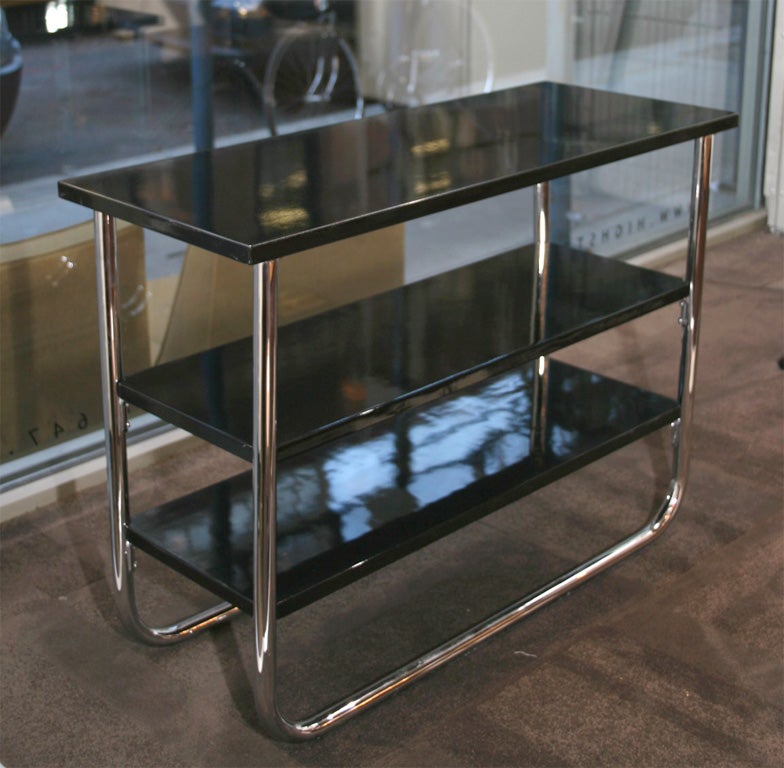 20th Century Pair of Art Deco End Tables by Wolfgang Hoffman