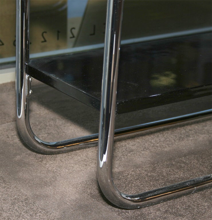 Pair of Art Deco End Tables by Wolfgang Hoffman 1