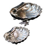 Pair of Hand Wrought Sterling Silver Dishes by Buccellati