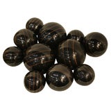 Decorative Ceramic Bocce Balls