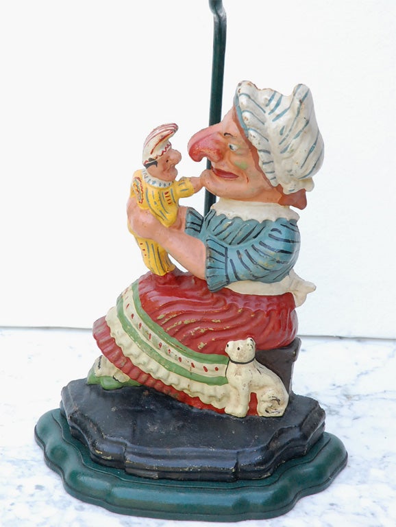 American Punch and Judy Lamp
