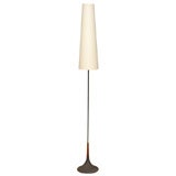 Belgian Walnut And Iron Floor Lamp Belgian Walnut And Iron Floor Lamp