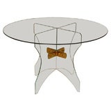 Round Glass Table
