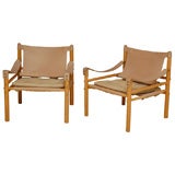 Pair of Arne Norell Armchairs