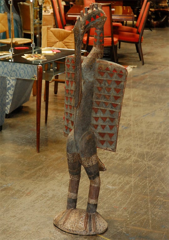 African  Senufo bird from Mali