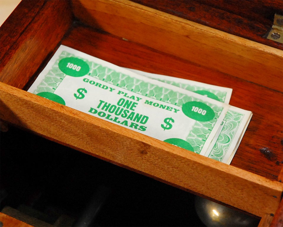 19th Century Antique cash box. For Sale