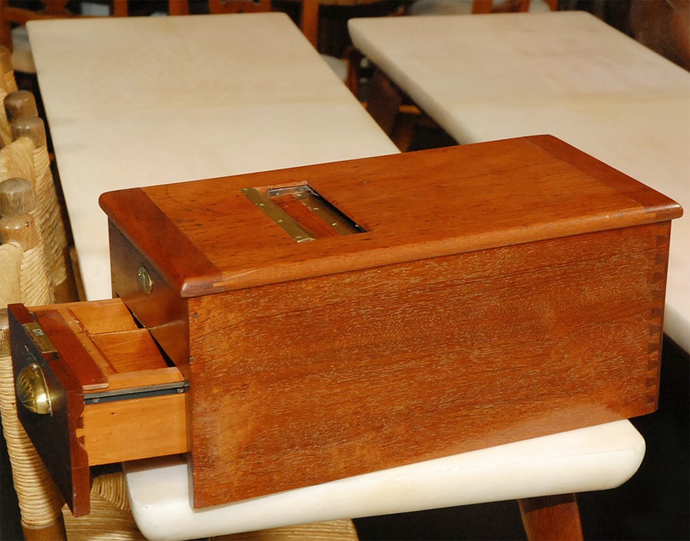 Antique cash box. For Sale 1