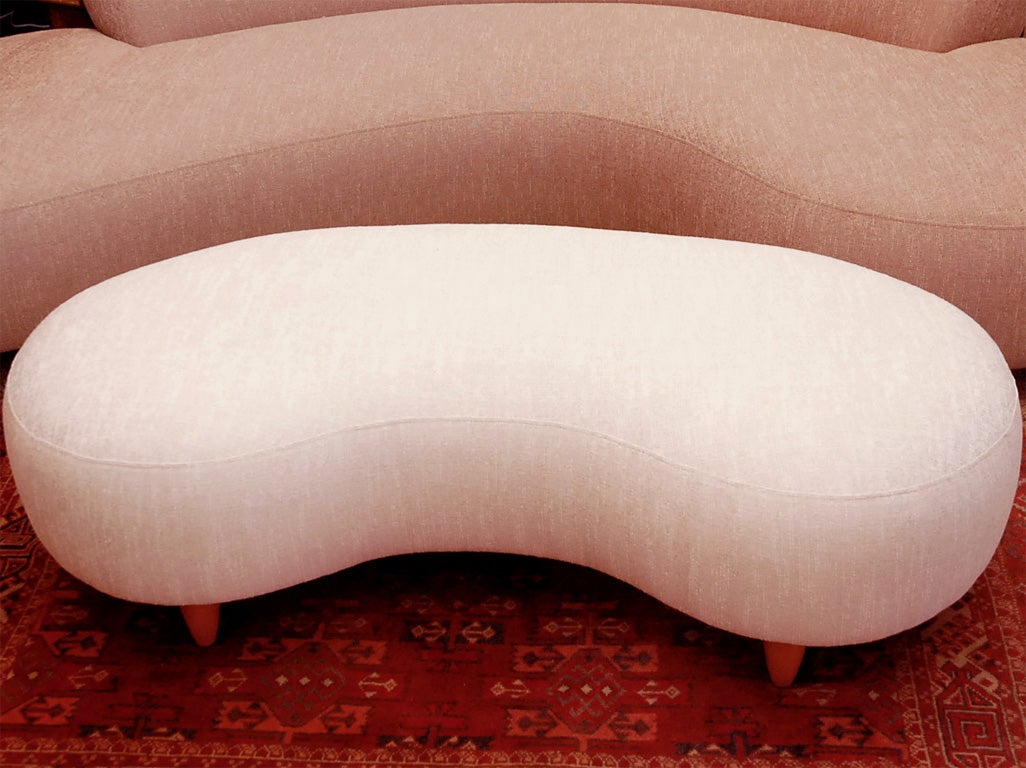 American Limited Edition Kidney Shaped Sofa