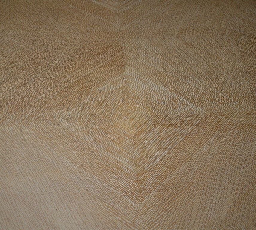 1950'S Limed Oak Extending Dining Table 2