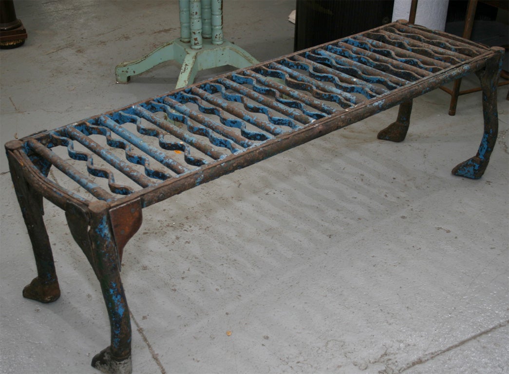 Iron Benches