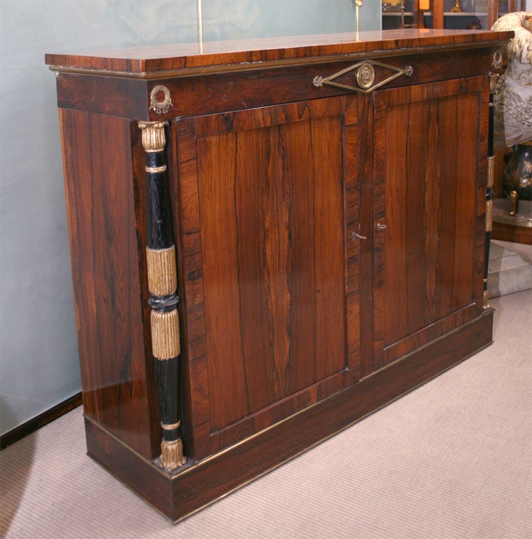 Regency Rosewood Credenza, ca 1815