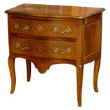 18th Century French Walnut LXV Petite Commode with 2 drawers