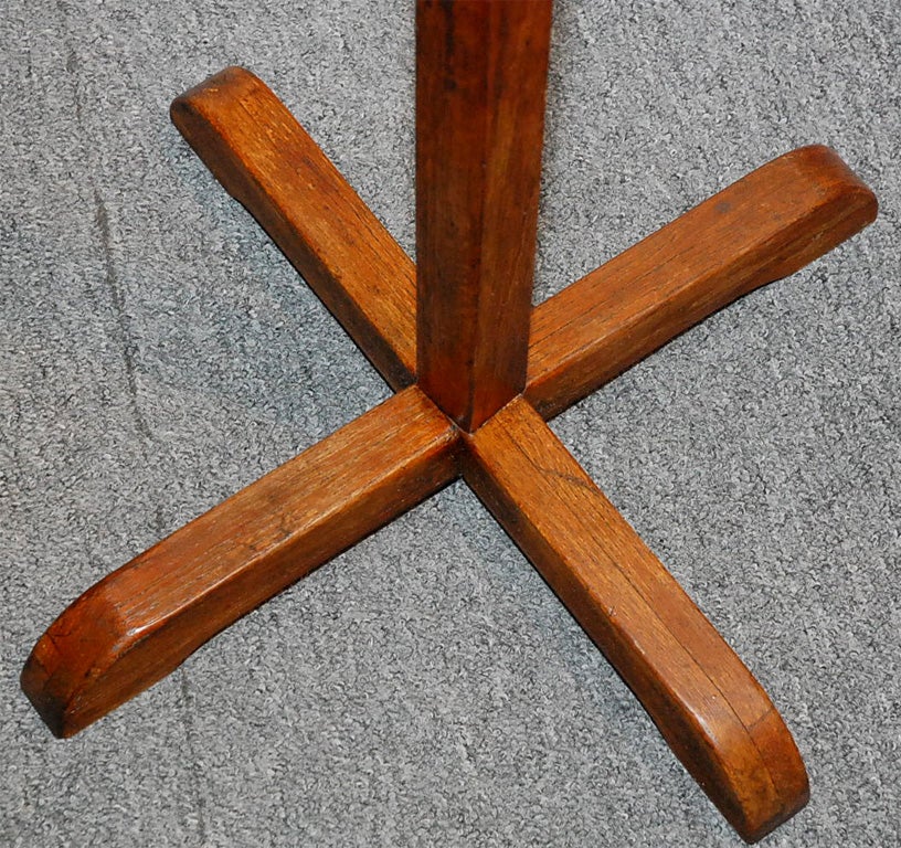 EARLY 20THC  COAT TREE/RACK IN ORIGINAL OLD SURFACE 1