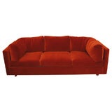 Very Comfortable Mohair Velvet Sofa