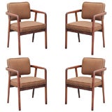 Set of 4 Captain Chairs by George Nelson