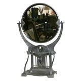 Shaving mirror and stand