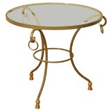 Iron and Brass table