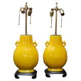 Pair of Chinese Ceramic Lamps