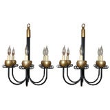 Used 6 Arm Wrought Iron Chandlier