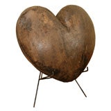 Vintage Rare Wood Heart Mold for Making Boxes of Candy