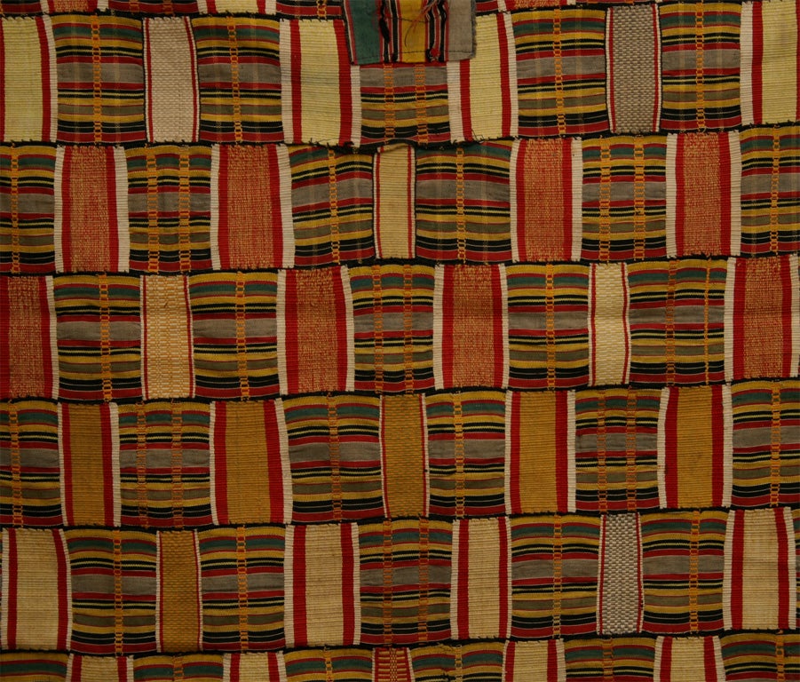 Kente Cloth from Ghana In Good Condition In New York, NY