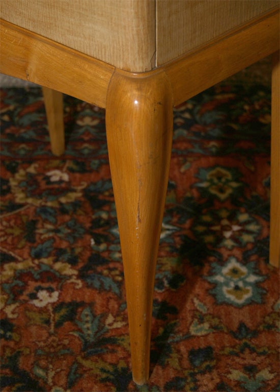 Pair of Art Deco End Tables by Rene Prou In Good Condition For Sale In Bridgewater, CT