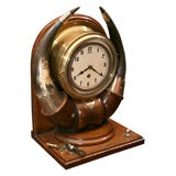 Scottish Late 19th century Horn Clock