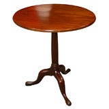 English Mahogany Tripod Table c. 1760