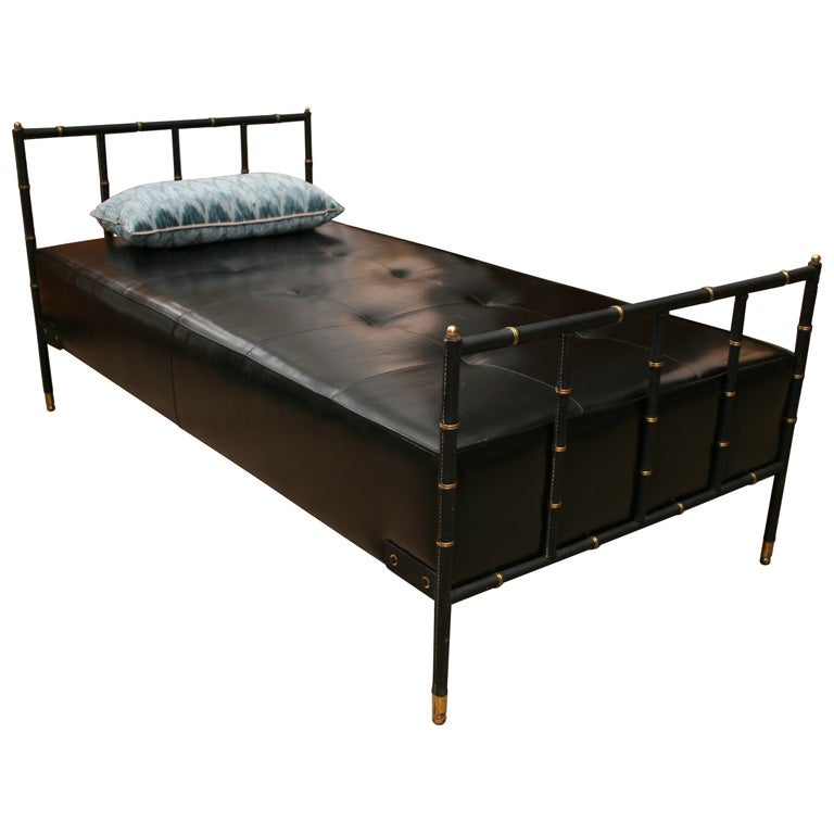 Jacques Adnet bed