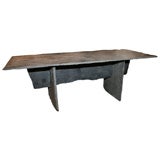 Early 20th Century French Slate Table Early 20th Century French Slate Table