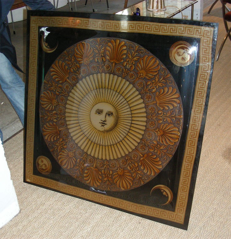 1970-1980 Italian Table Top by Fornasetti For Sale 2