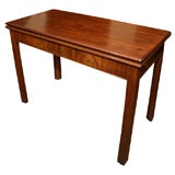 English, George III. mahogany card table Ca 1800 English, George III. mahogany card table Ca 1800