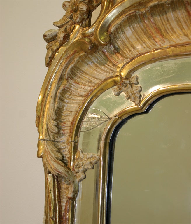 Swedish Rococo mirror