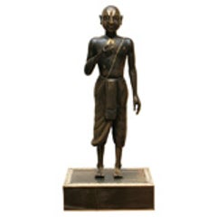 Anglo-indian Carved Figure of a Hindu Priest 8