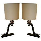 A pair lamps