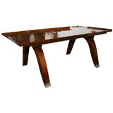 Rosewood Table by Leleu