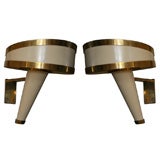 A Pair of  1950
s French Modernist Sconces