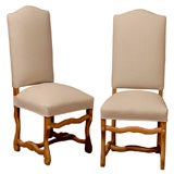 Set of 8 Mutton Leg Chairs
