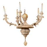 Italian giltwood chandelier